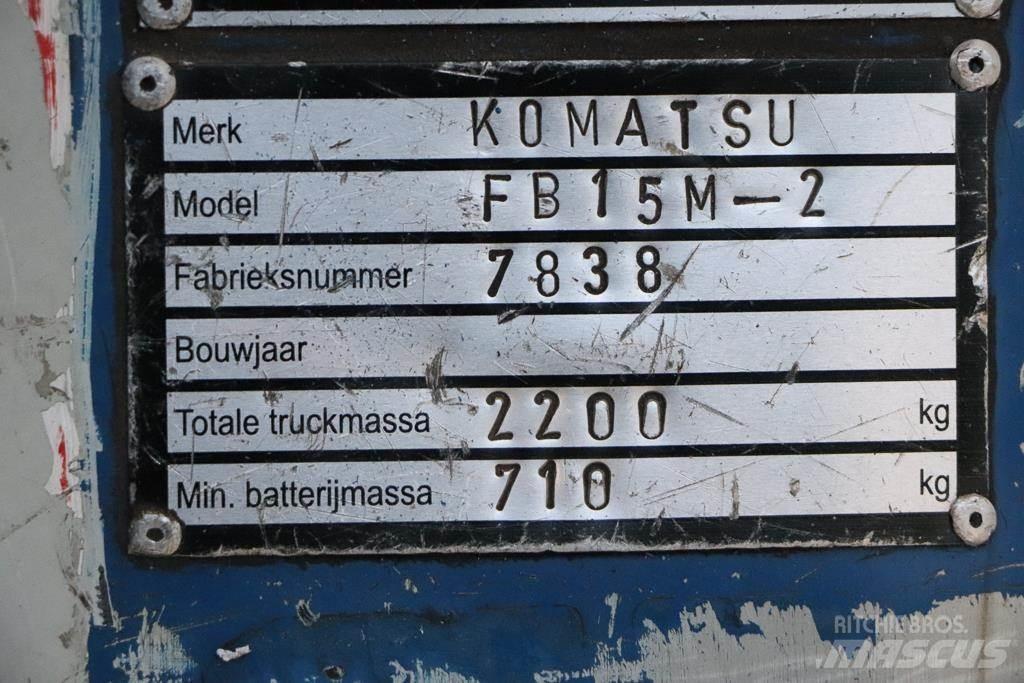 Komatsu FB15M-2 Chariots élévateurs électriques