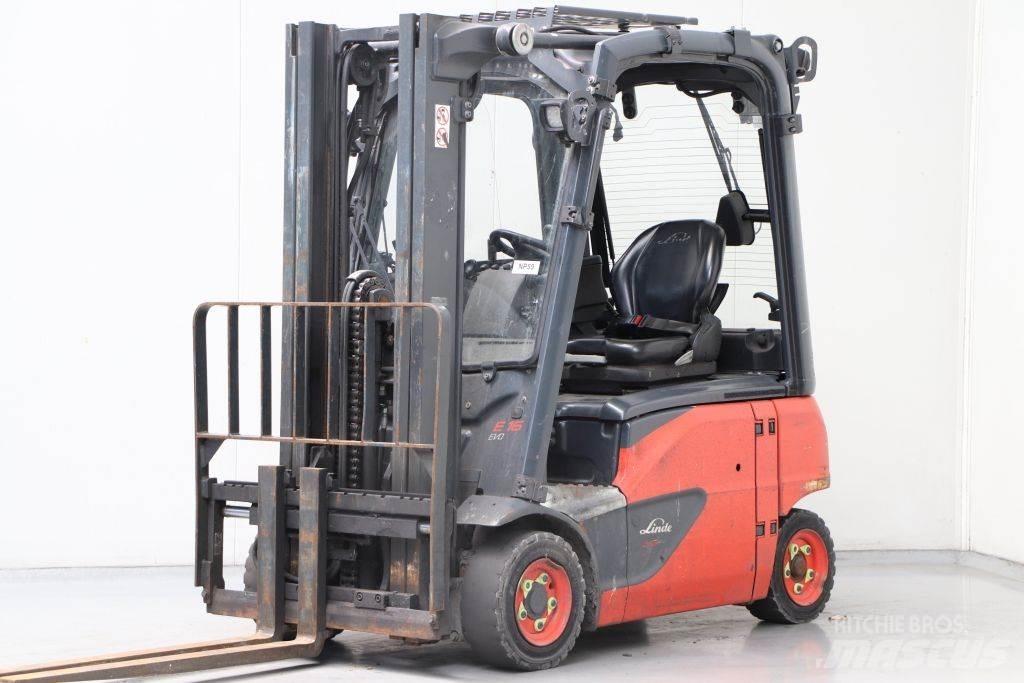 Linde E16P-02 Chariots élévateurs électriques
