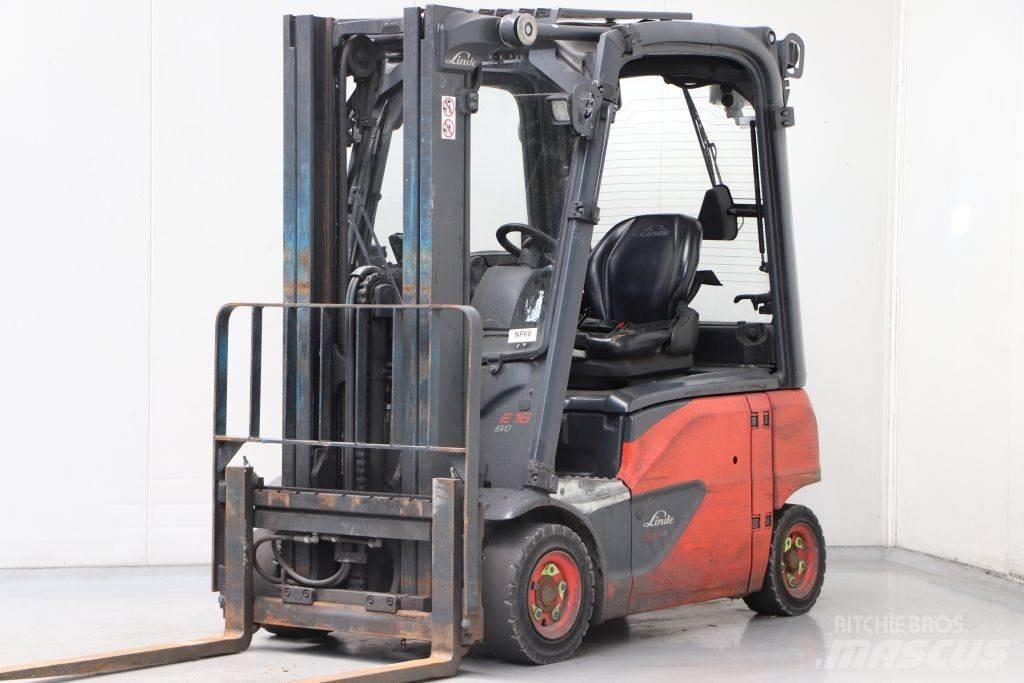 Linde E16P-02 Chariots élévateurs électriques