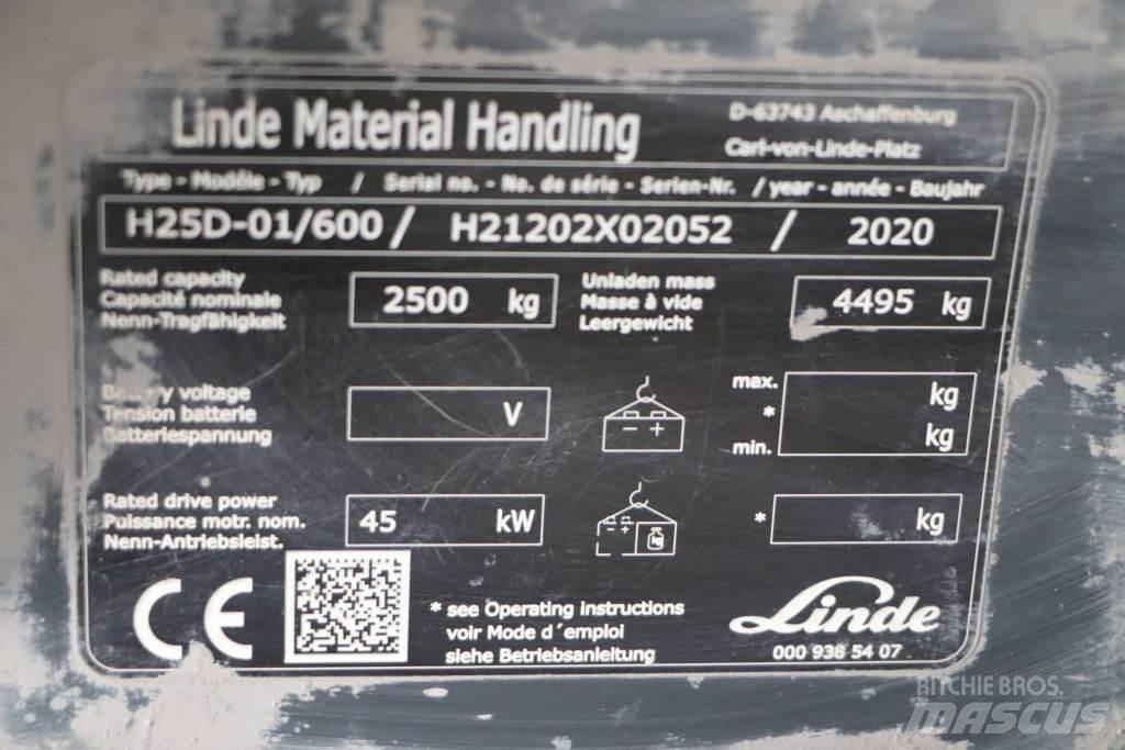 Linde H25D-01/600 Chariots diesel