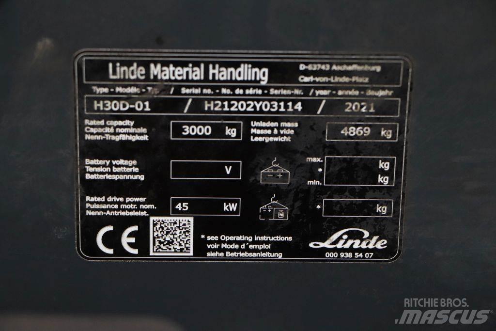 Linde H30D-01 Chariots diesel