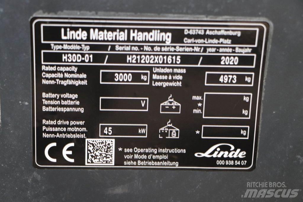 Linde H30D-01 Chariots diesel