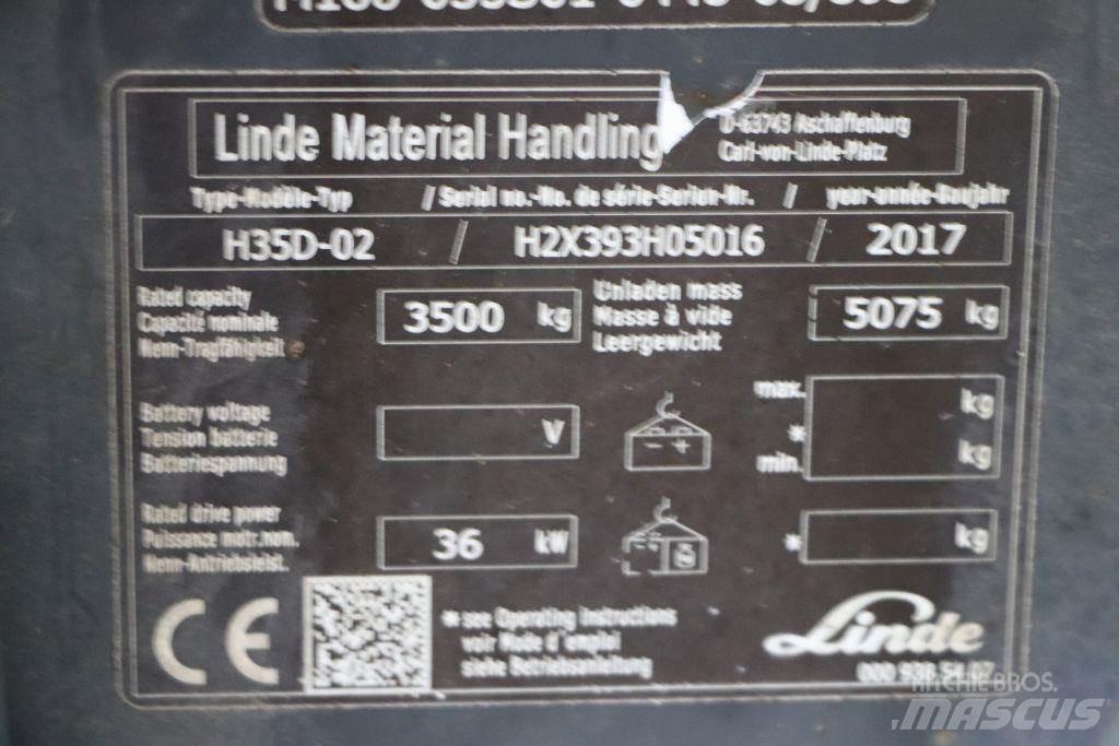 Linde H35D-02 Chariots diesel