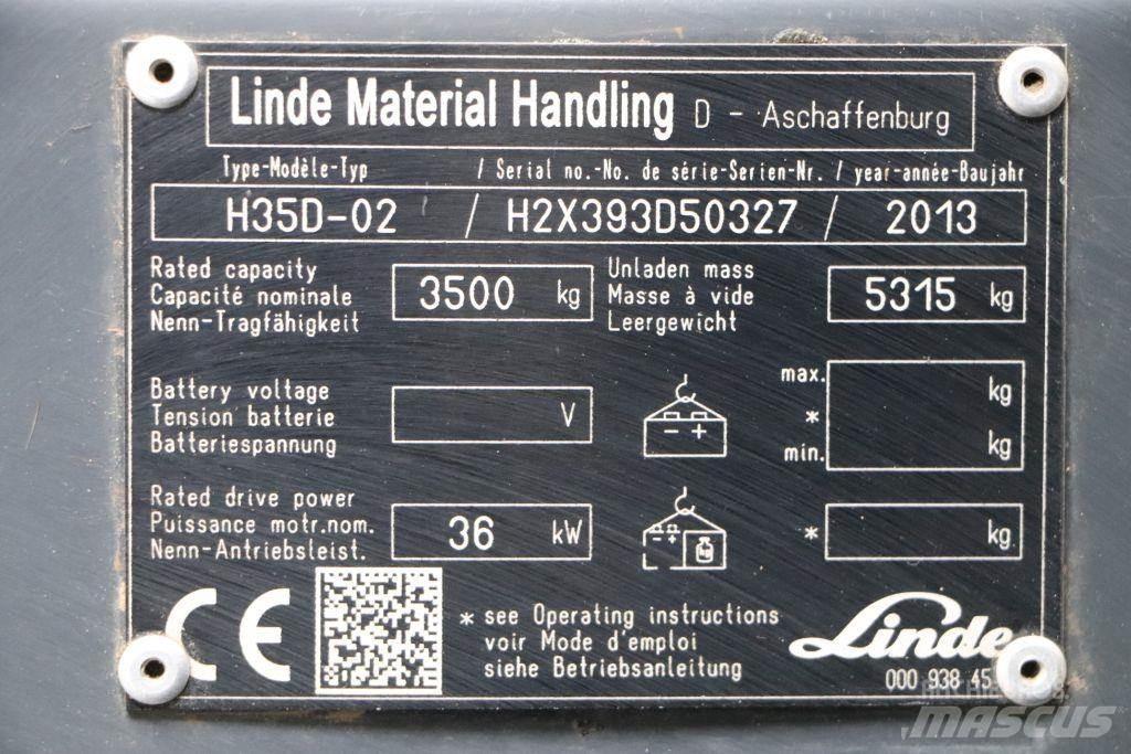 Linde H35D-02 Chariots diesel