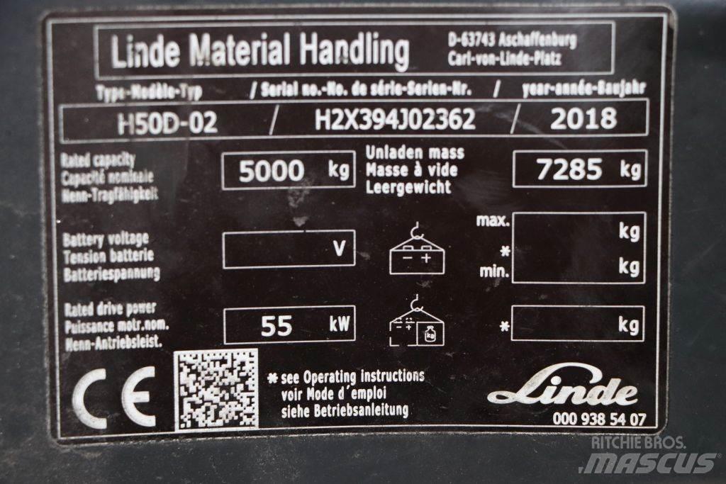 Linde H50D-02 Chariots diesel