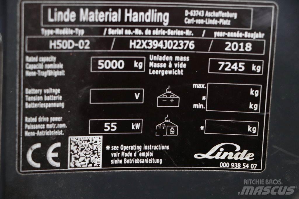 Linde H50D-02 Chariots diesel