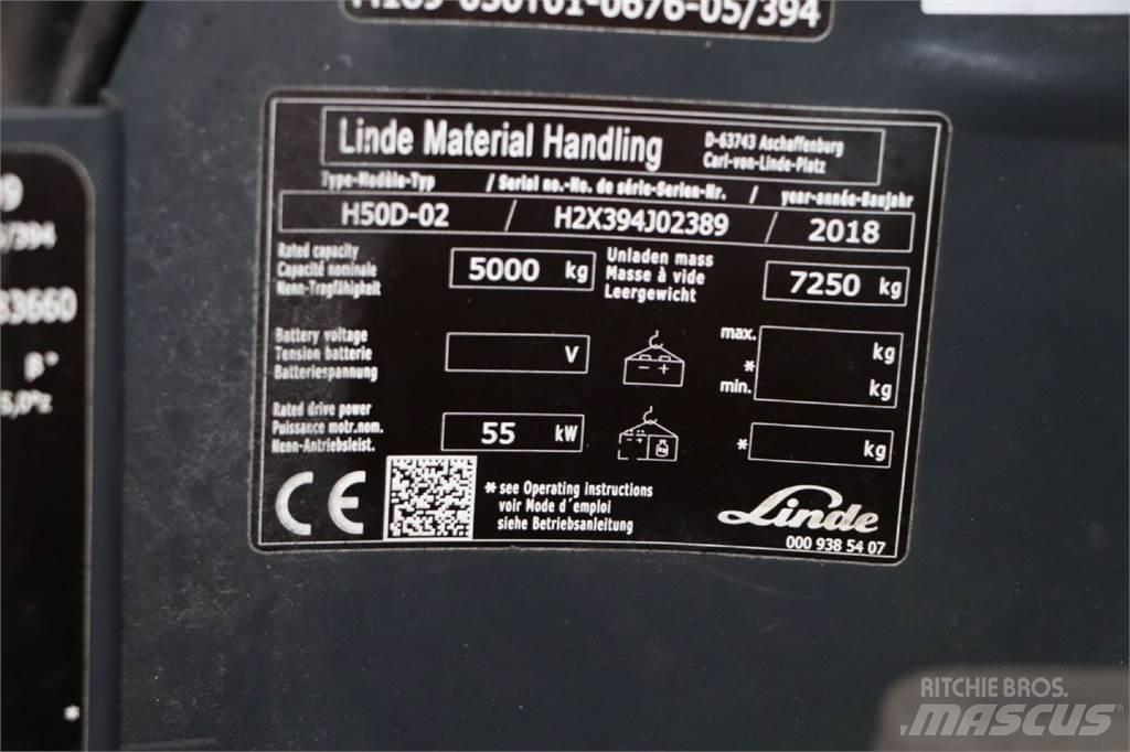 Linde H50D-02 Chariots diesel