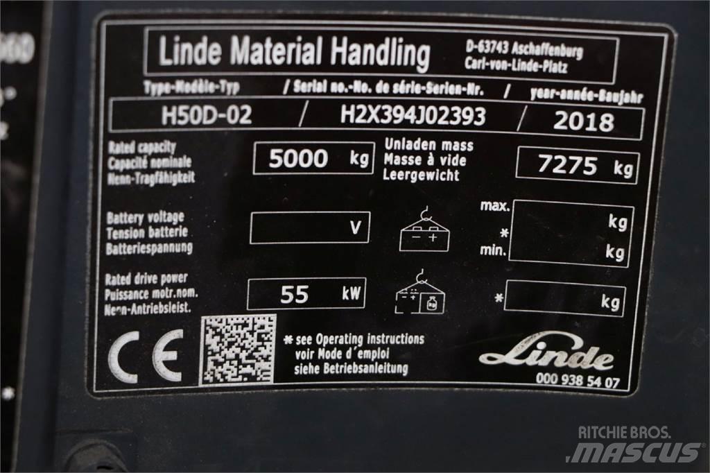 Linde H50D-02 Chariots diesel