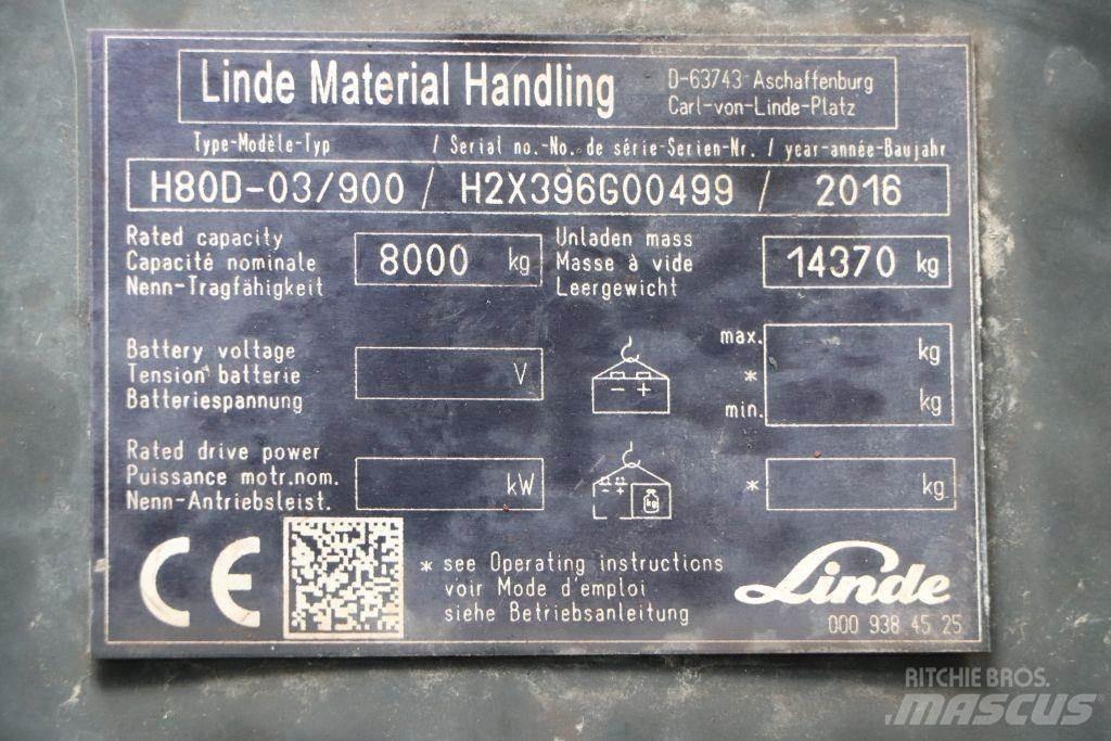 Linde H80D-03/900 Chariots diesel
