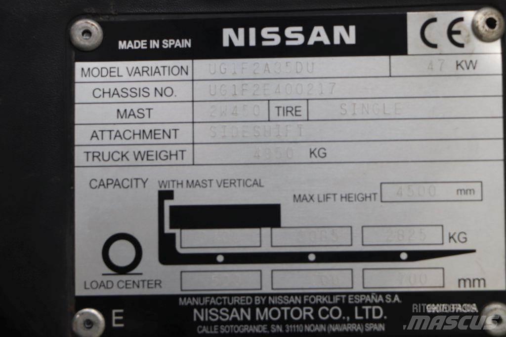 Nissan UG1F2A35DU Chariots GPL