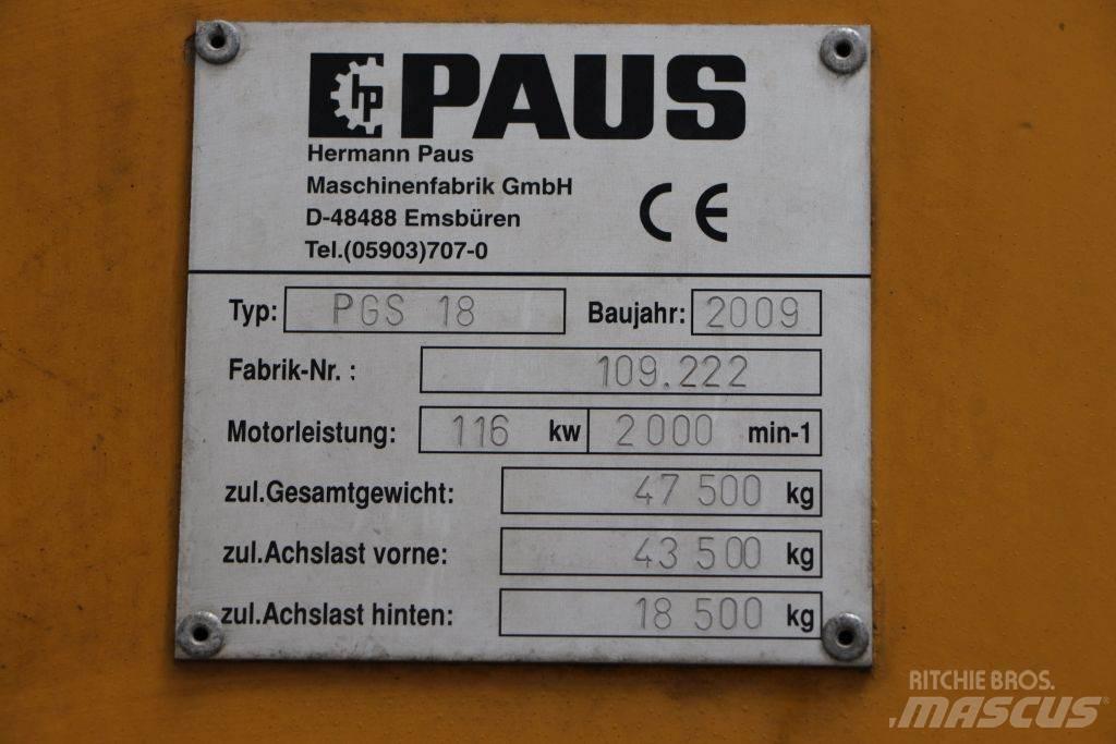 Paus PGS 18 Chariots diesel