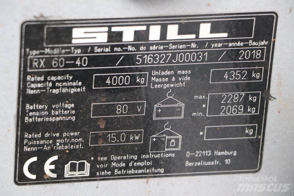 Still RX60-40 Chariots élévateurs électriques