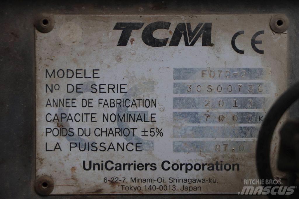 TCM FD70-2 Chariots diesel