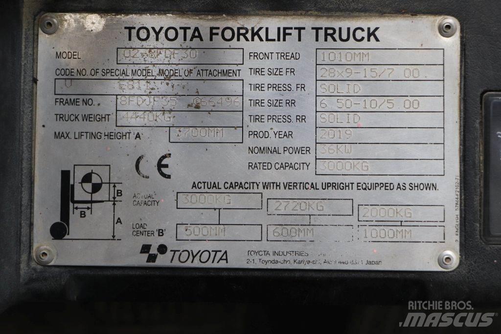 Toyota 02-8FDF30 Chariots diesel