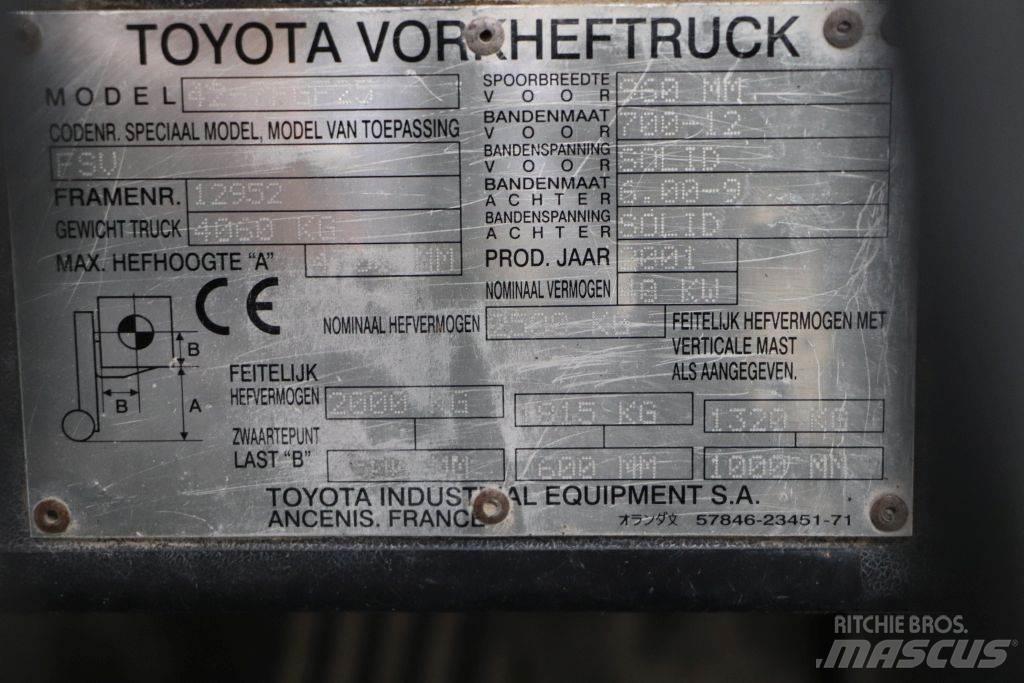 Toyota 42-7FGF25 Chariots GPL