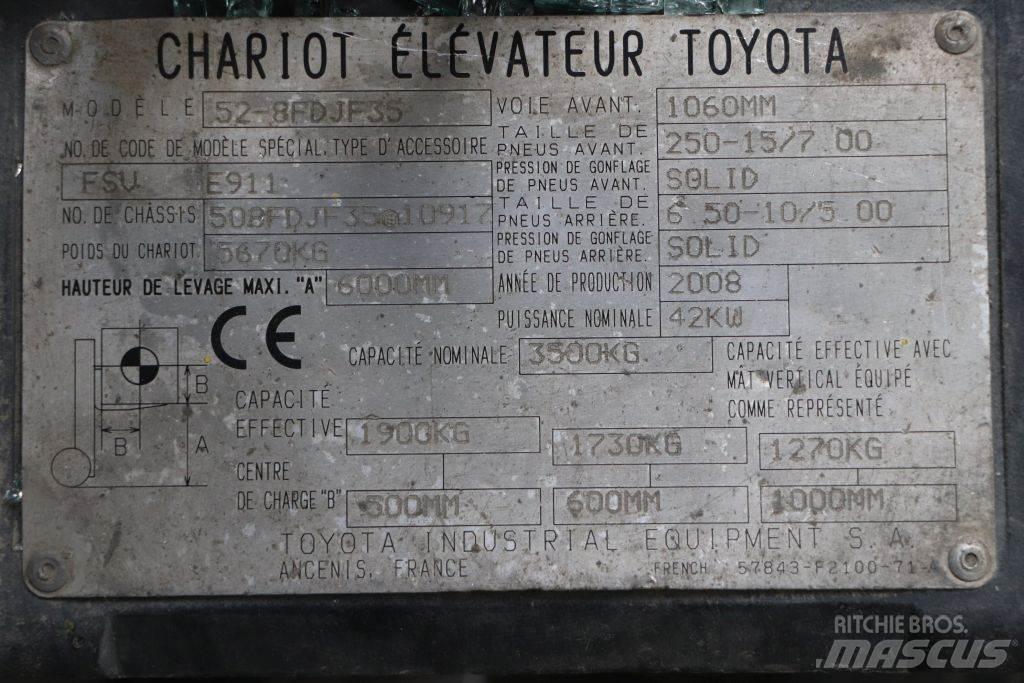 Toyota 52-8FDJF35 Chariots diesel