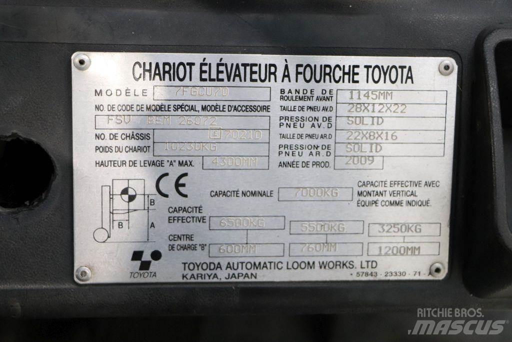 Toyota 7FGCU70 Chariots GPL