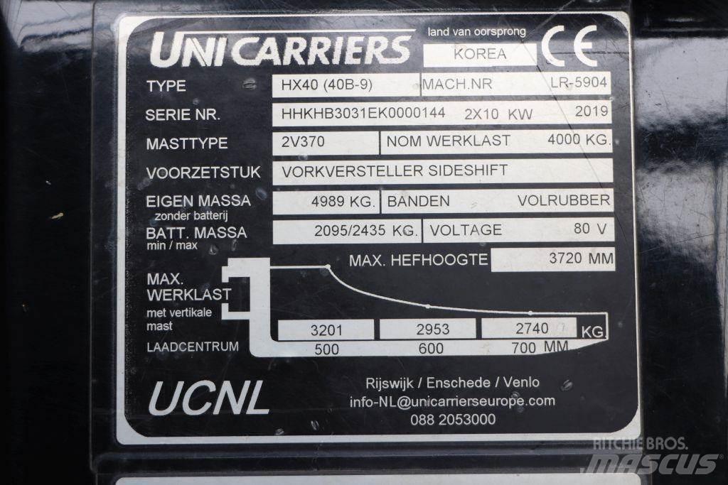 UniCarriers 40B-9 Chariots élévateurs électriques