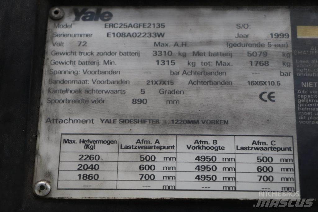 Yale ERC25AGF Chariots élévateurs électriques