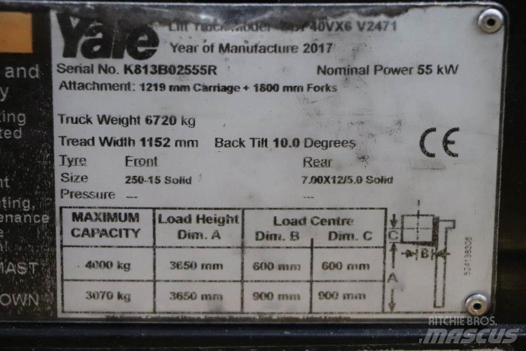 Yale GDP40VX6 Chariots diesel