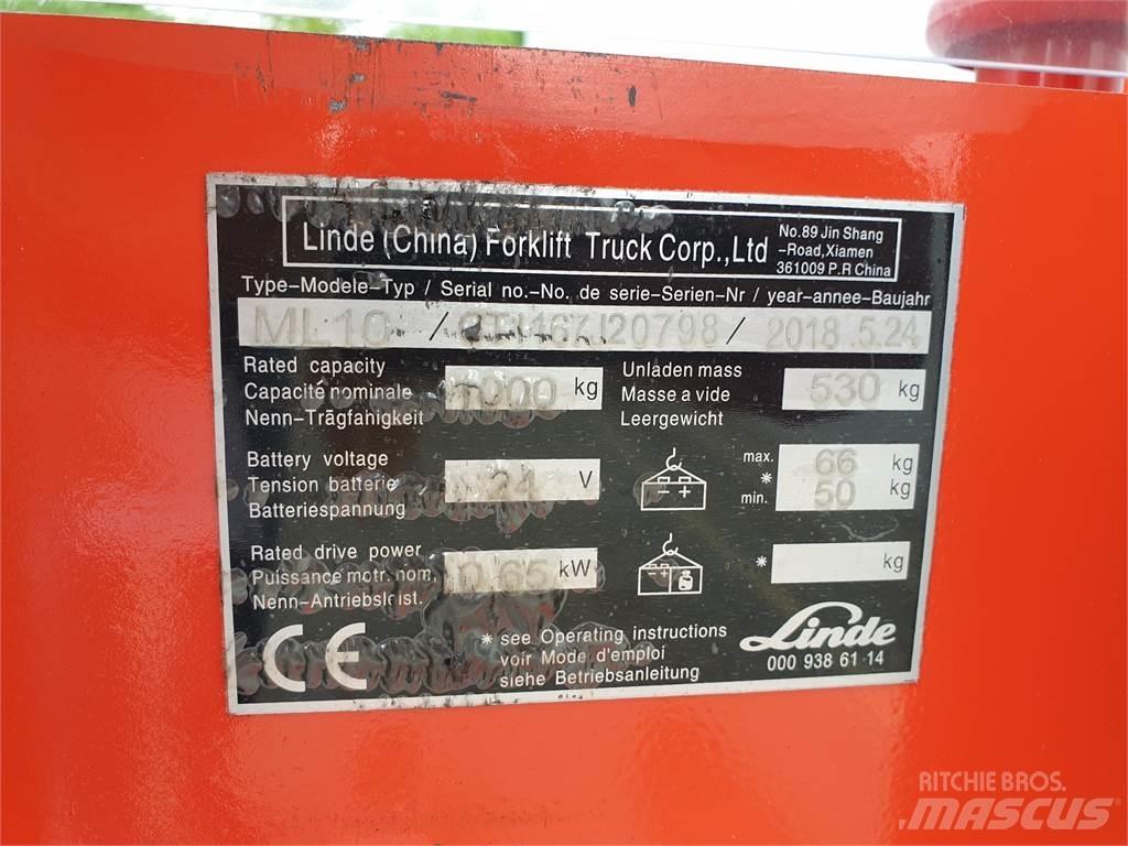Linde #N/A Gerbeur accompagnant
