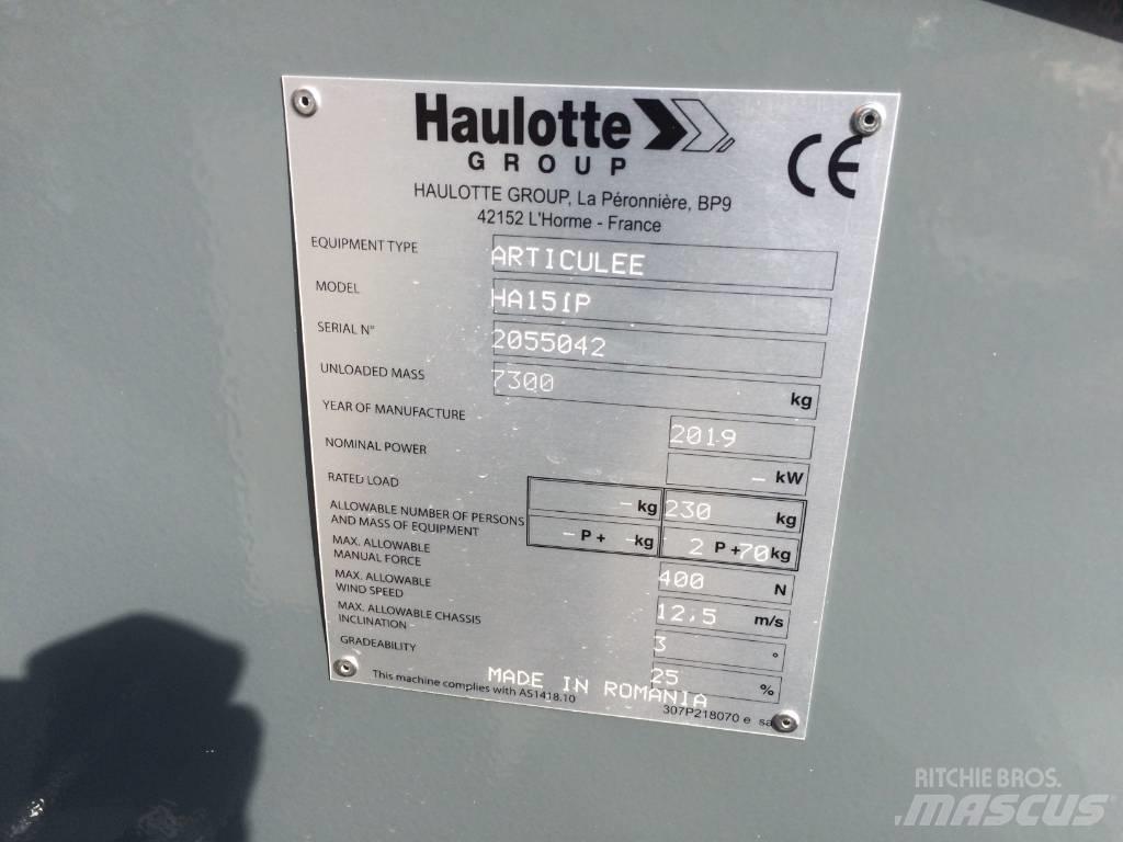 Haulotte HA 15 IP Nacelles articulées