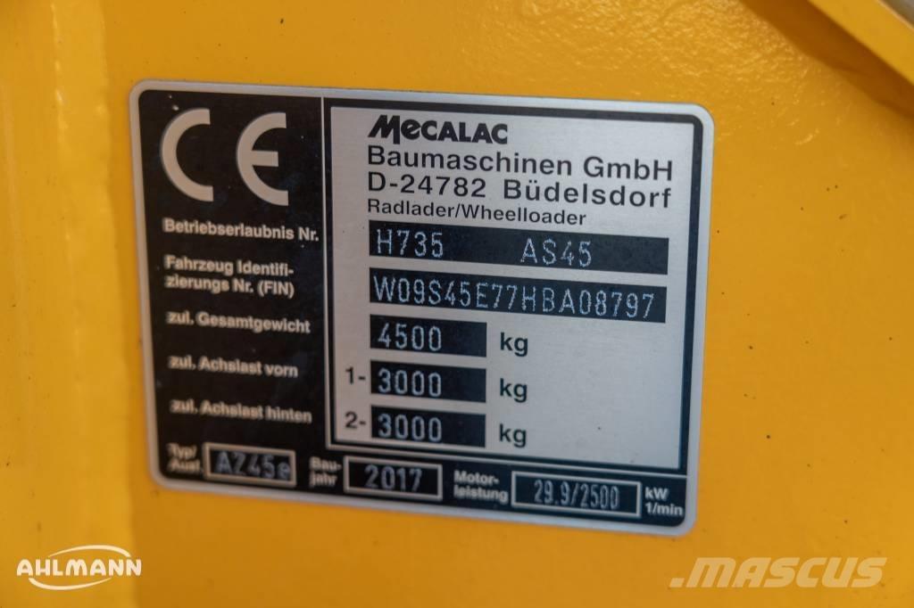 Ahlmann AZ 45e Chargeuse sur pneus