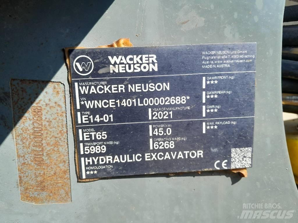 Wacker Neuson ET 65 Pelle sur chenilles