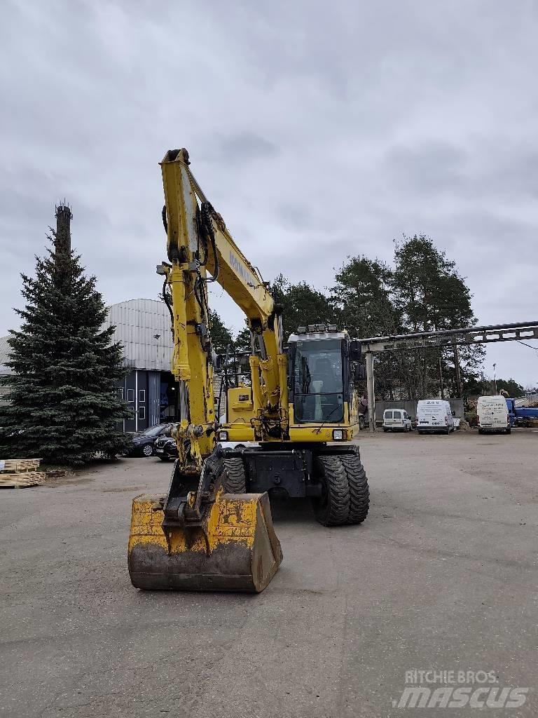 Komatsu PW 160-7E0 Pelle sur pneus