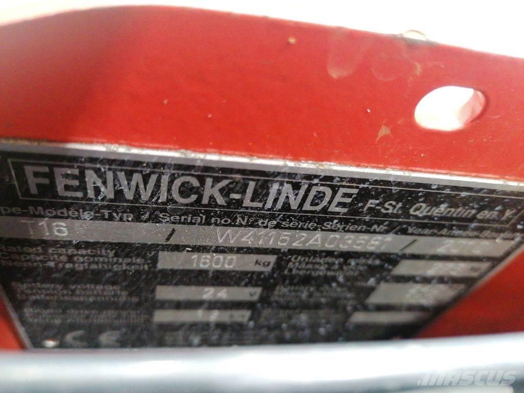 Linde T16 Transpalette accompagnant