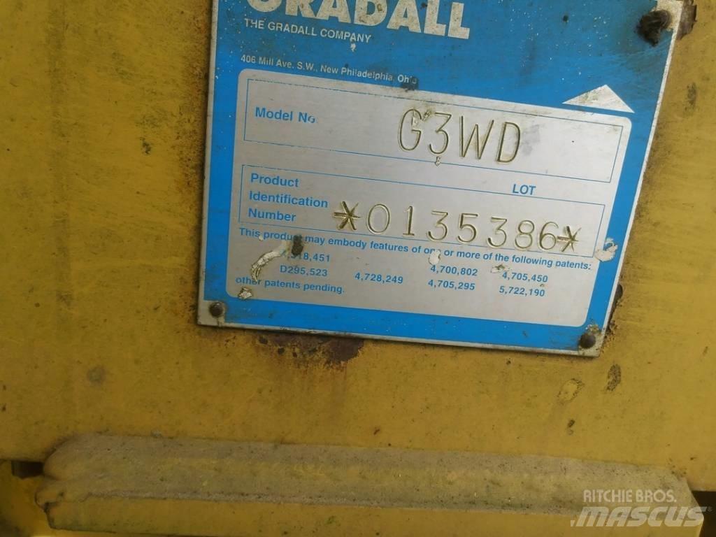 Gradall G3WD Pelle sur pneus