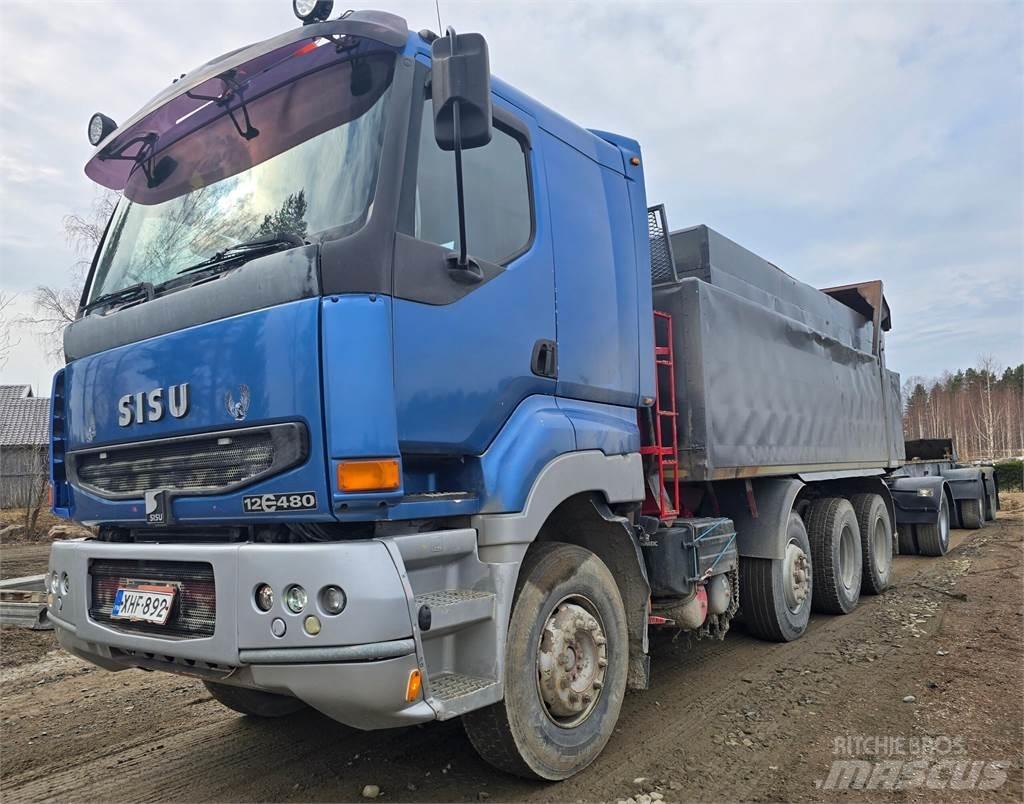 Sisu E12M 8X4 Camion benne
