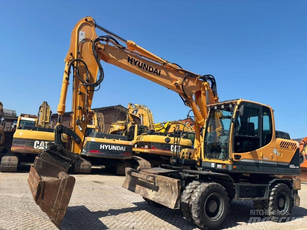 Hyundai 140W-9A Pelle sur pneus
