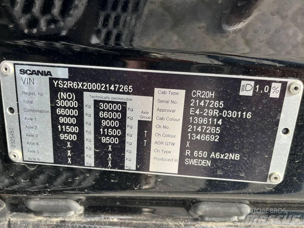 Scania R 650 Tracteur routier