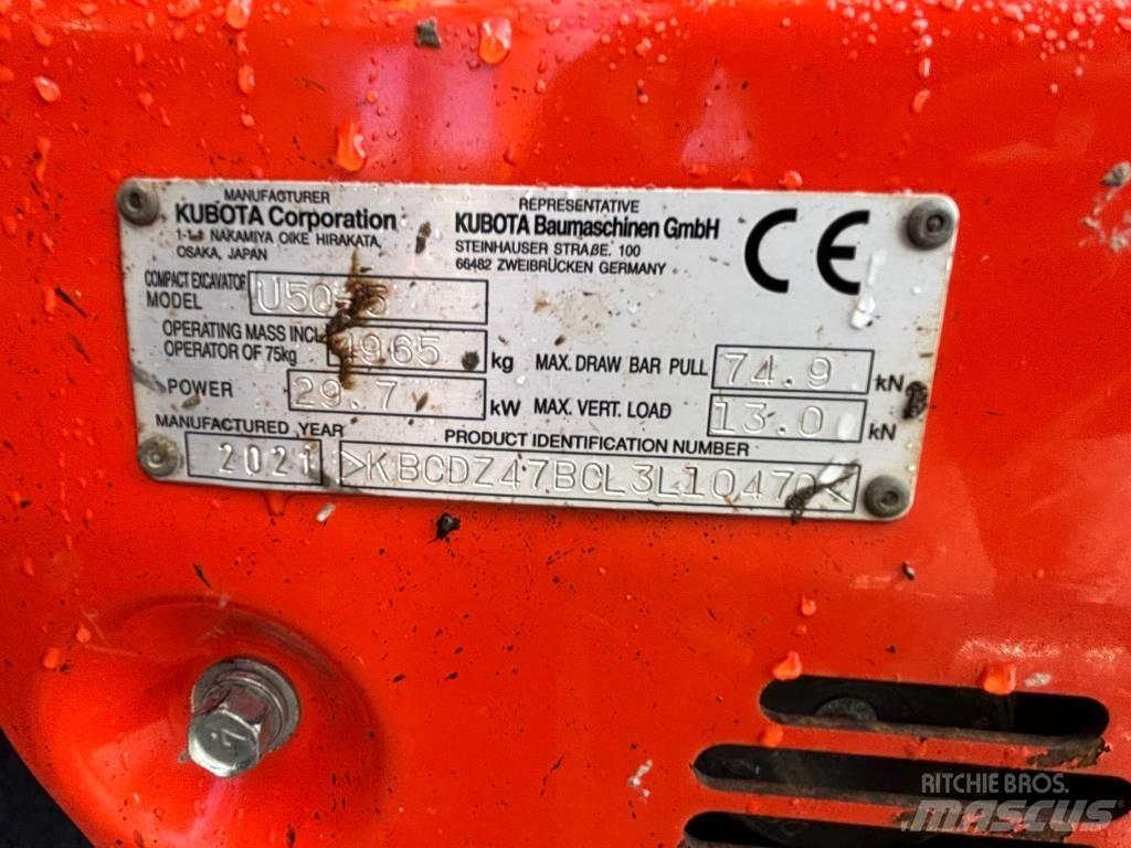 Kubota U 50 Mini pelle < 7t