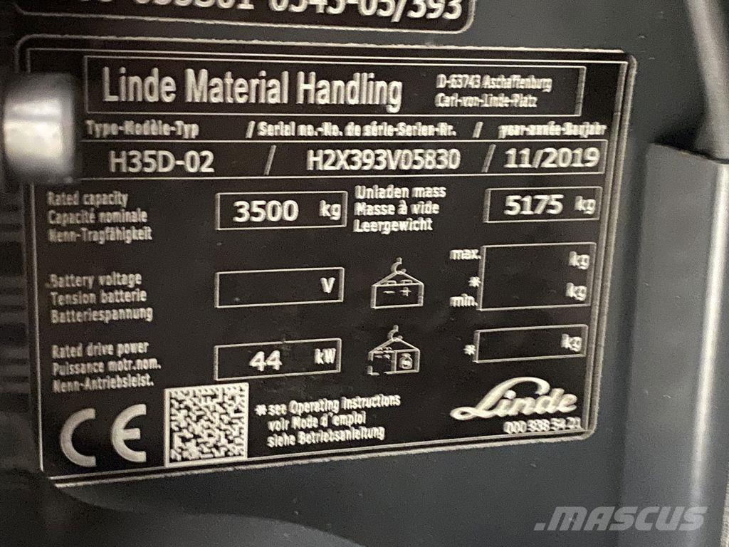 Linde H35D-02 Chariots diesel