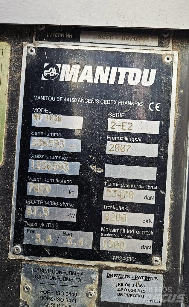 Manitou 1030 Chariot télescopique