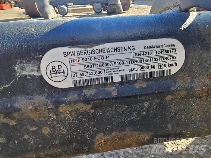BPW HSF 9010 ECO-P Essieux