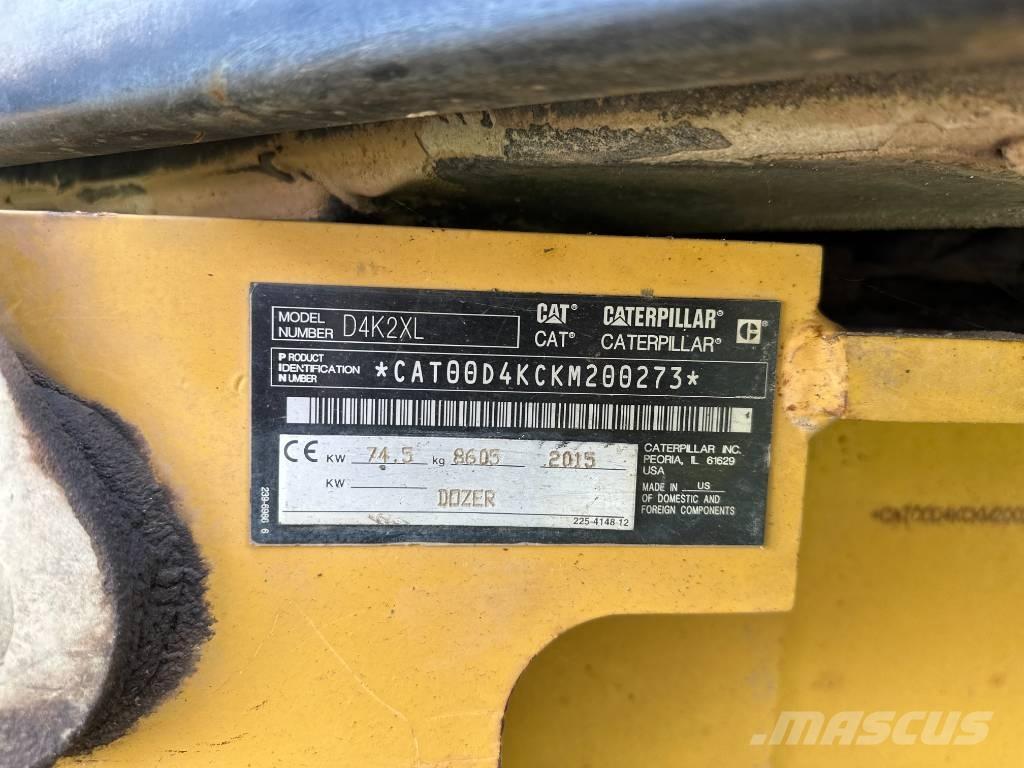 CAT D 4 K 2 XL Bouteurs sur chenilles