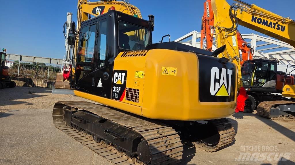 CAT 313 F Pelle sur chenilles
