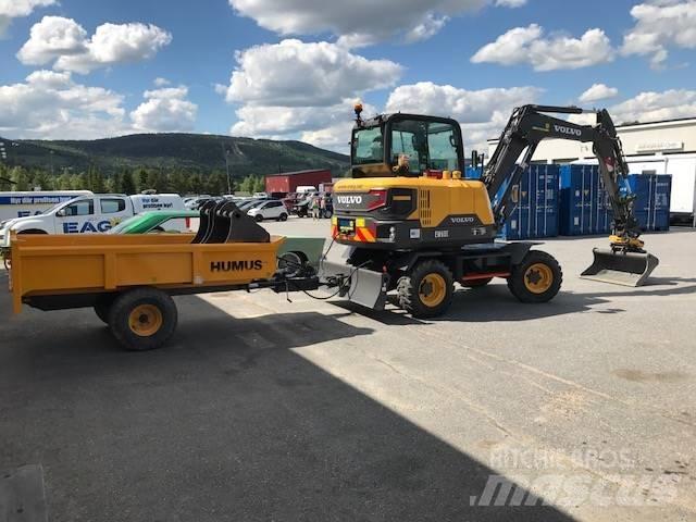 Volvo EW60E (UTHYRES) Pelle sur pneus