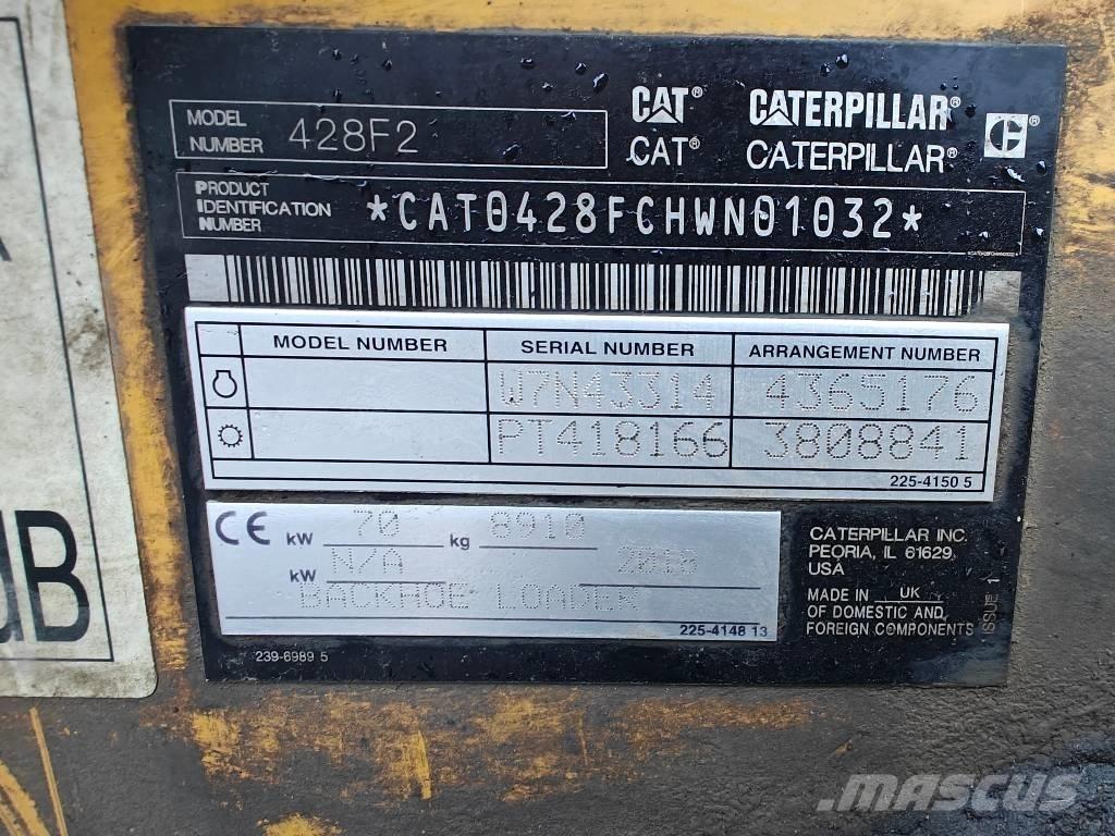 CAT 428 F2 Tractopelle