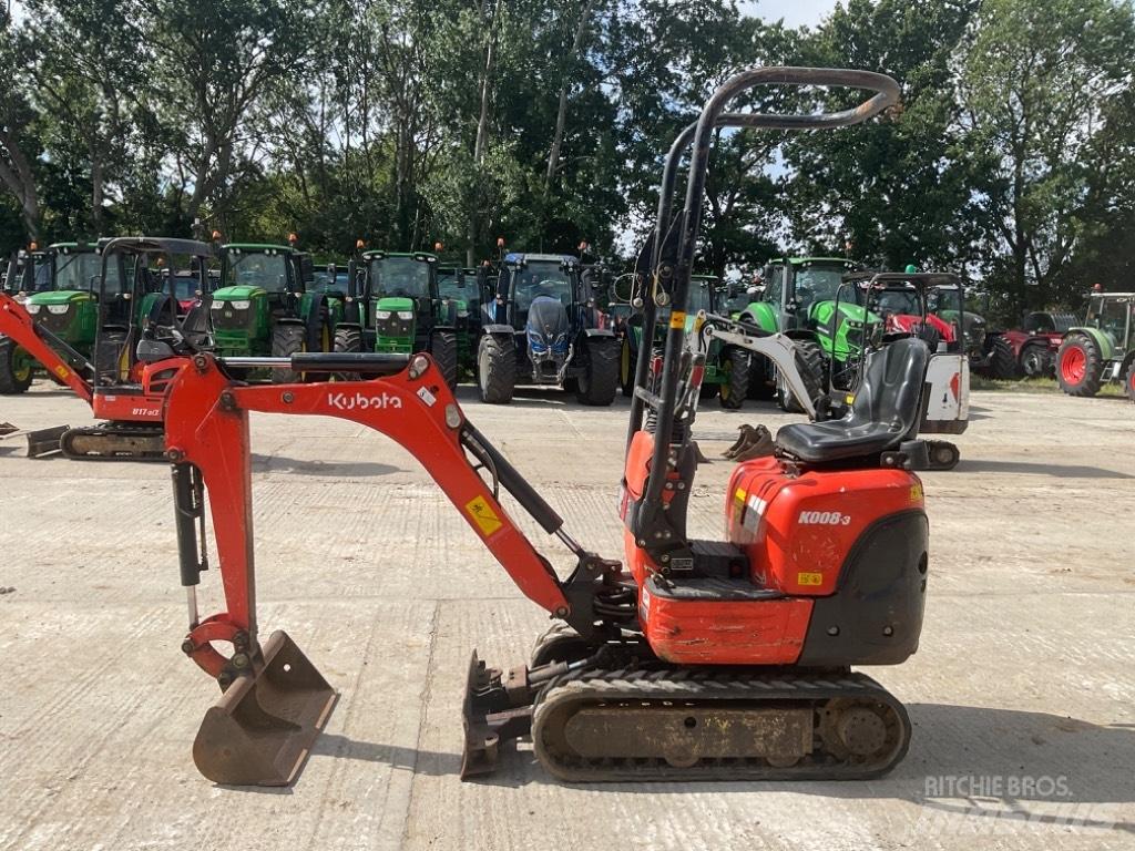 Kubota K 008-3 Mini pelle < 7t