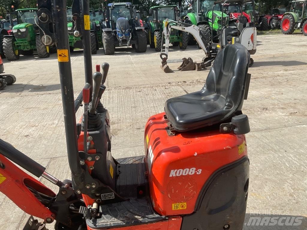Kubota K 008-3 Mini pelle < 7t