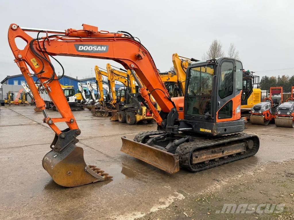 Doosan DX 85 R Mini pelle 7t-12t