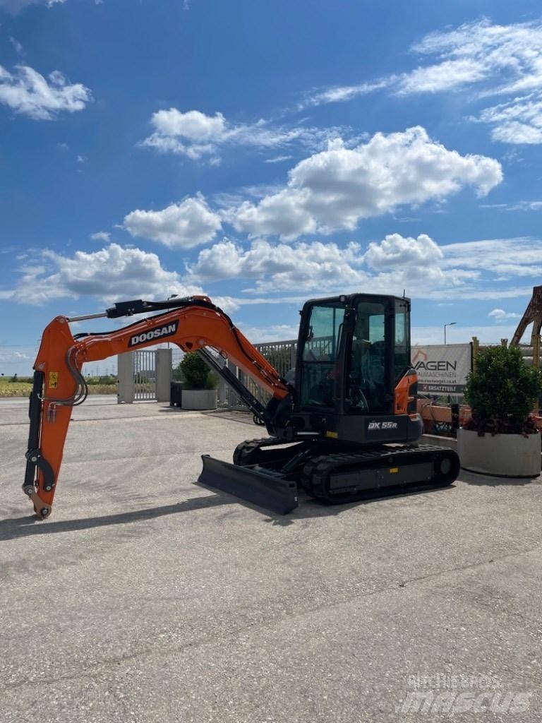 Doosan DX55r Mini pelle < 7t