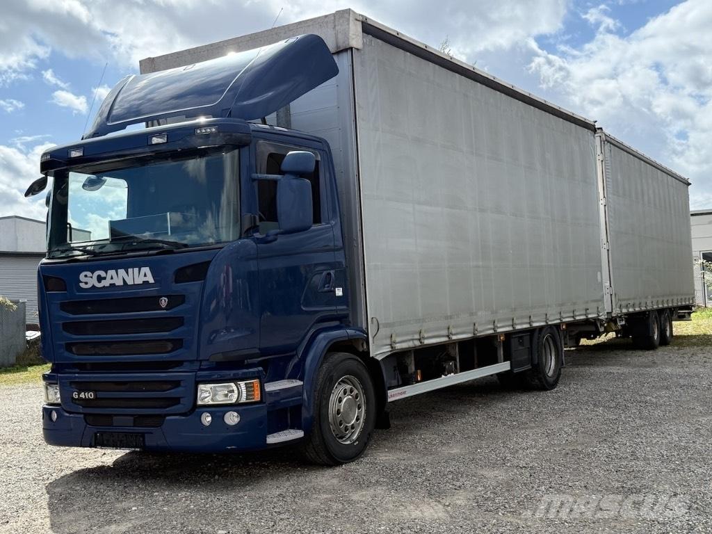 Scania G 410 Camion à rideaux coulissants (PLSC)