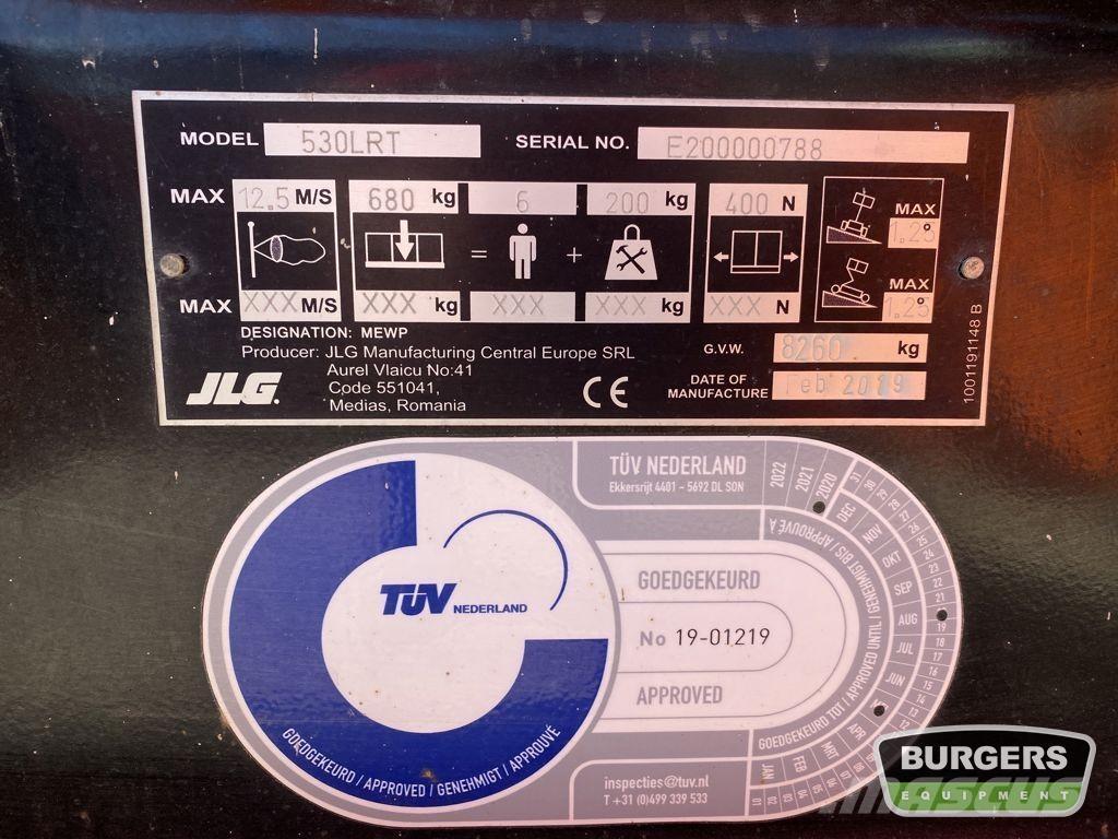 JLG 530LRT Nacelle ciseaux