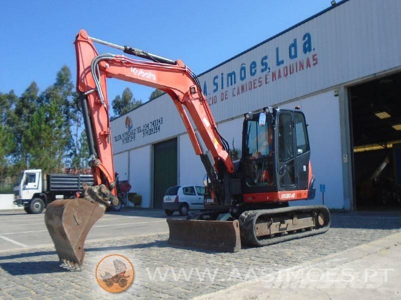 Kubota KX 080-4 Mini pelle 7t-12t