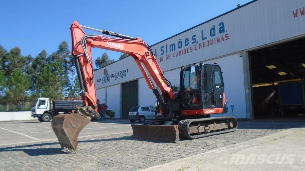 Kubota KX 080-4 Mini pelle 7t-12t